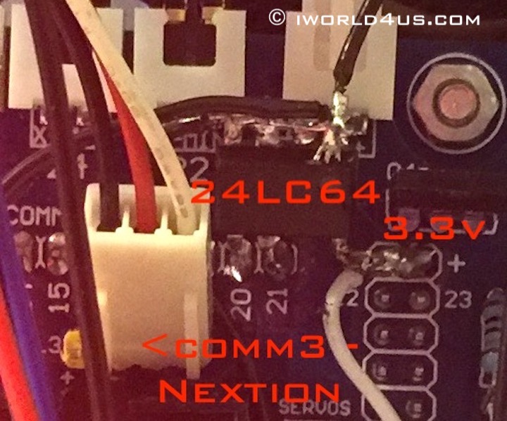 Nextion display connection