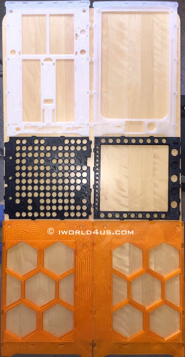 Panels overview for the DIY Ultimaker 3 4 Extended ++ 3D printer